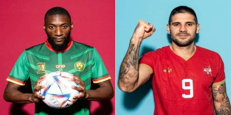 Cameroon cầm hòa Serbia trong trận đấu có tới 6 bàn thắng 6 Tình hình lực lượng